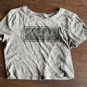 Alphalete crop tee